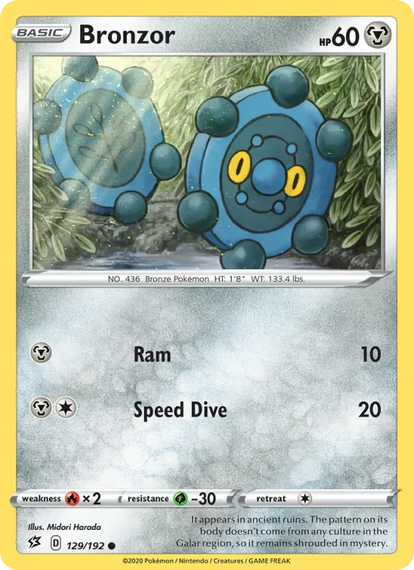 Bronzor 129/192 from Rebel Clash