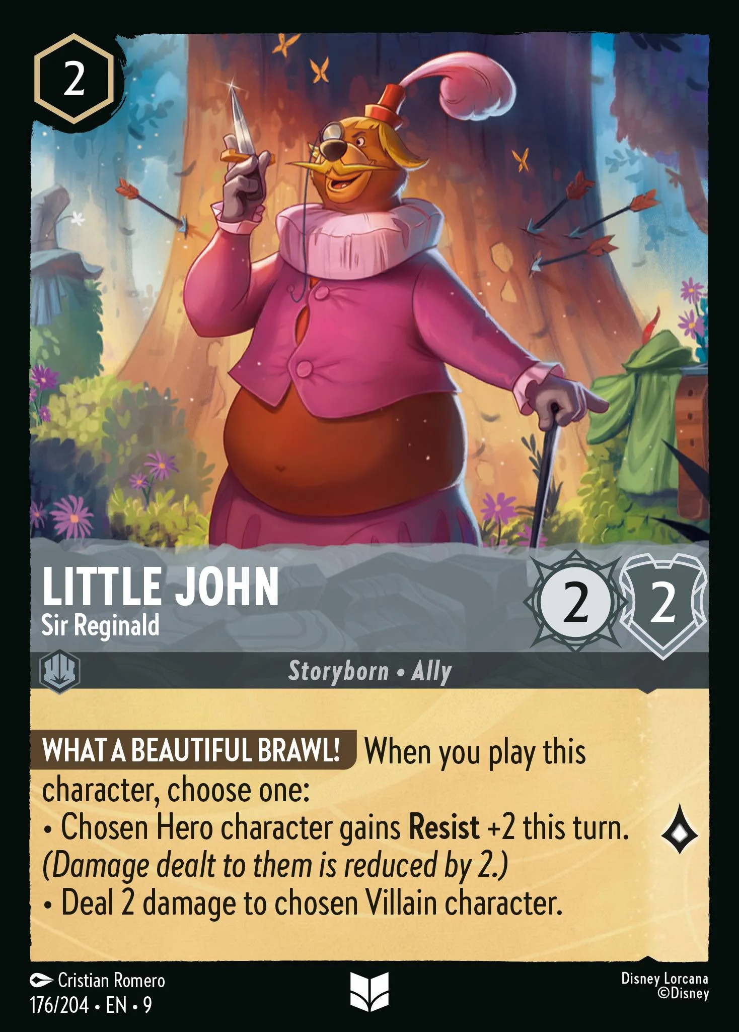 Little John - Sir Reginald 176/204 from Fabled