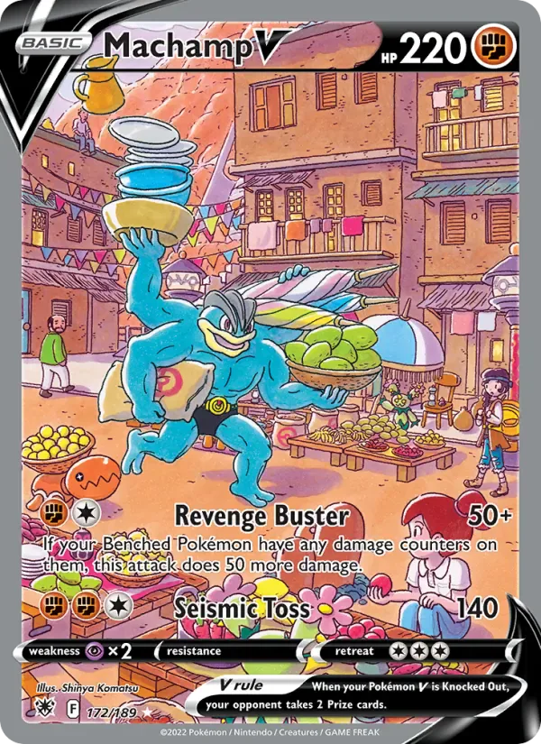 Machamp V 172/189 from Astral Radiance