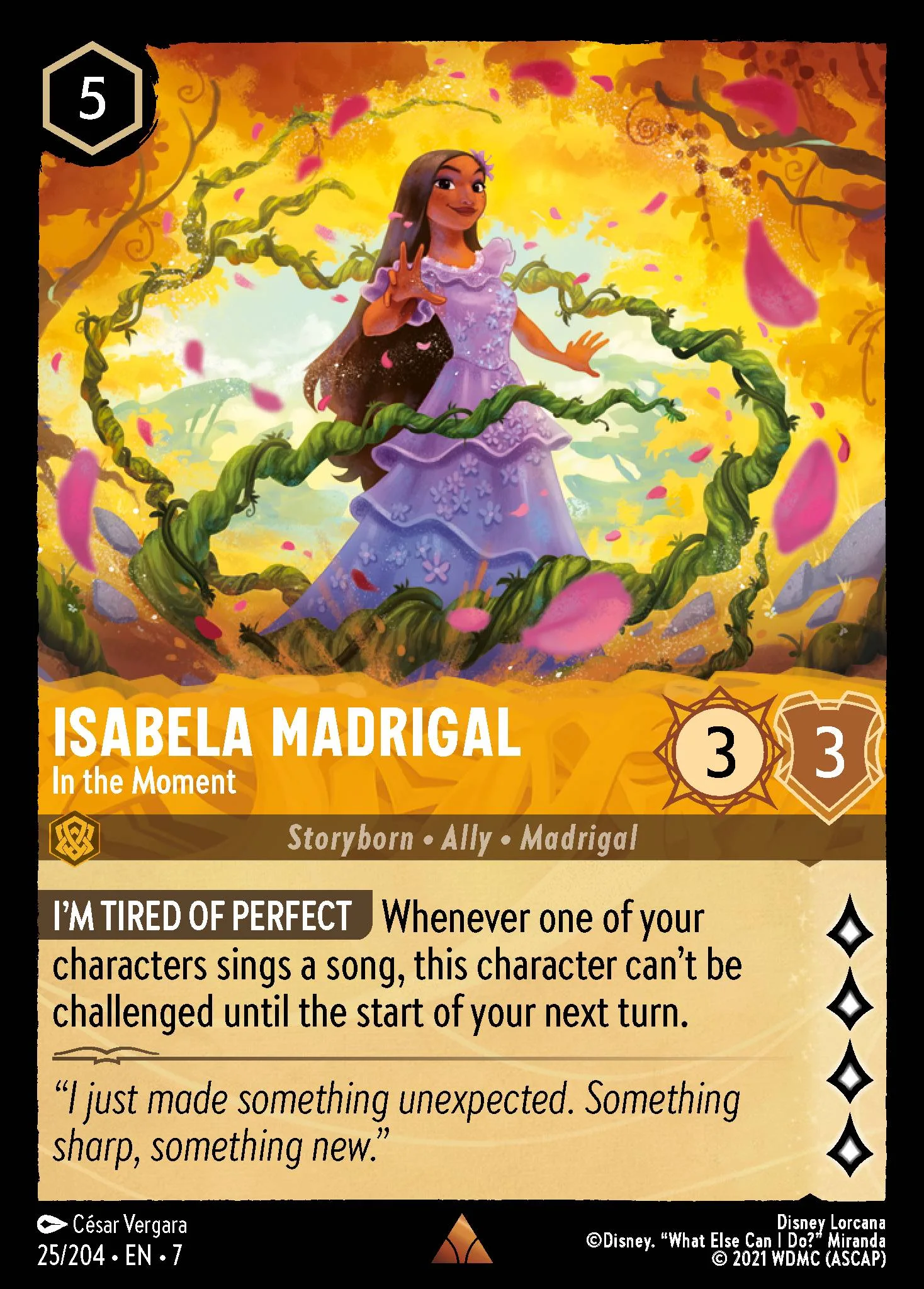 Isabela Madrigal - In the Moment 25/204 from Archazia's Island