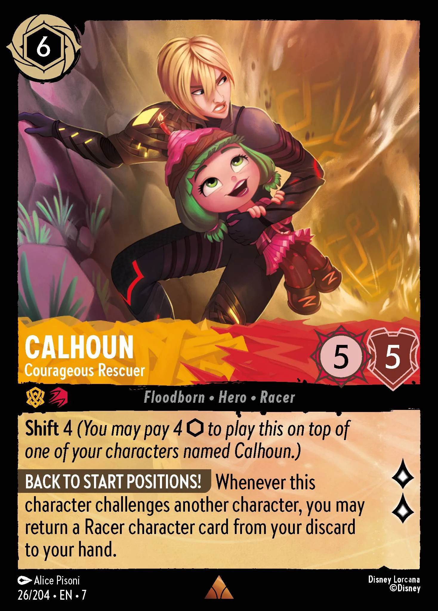 Calhoun - Courageous Rescuer 26/204 from Archazia's Island