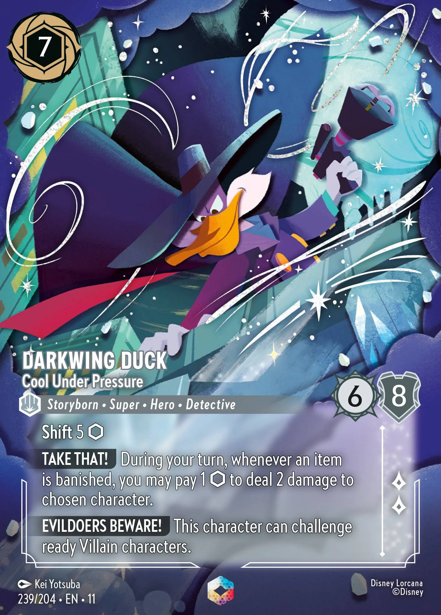Darkwing Duck - Cool Under Pressure 239/204 from Winterspell