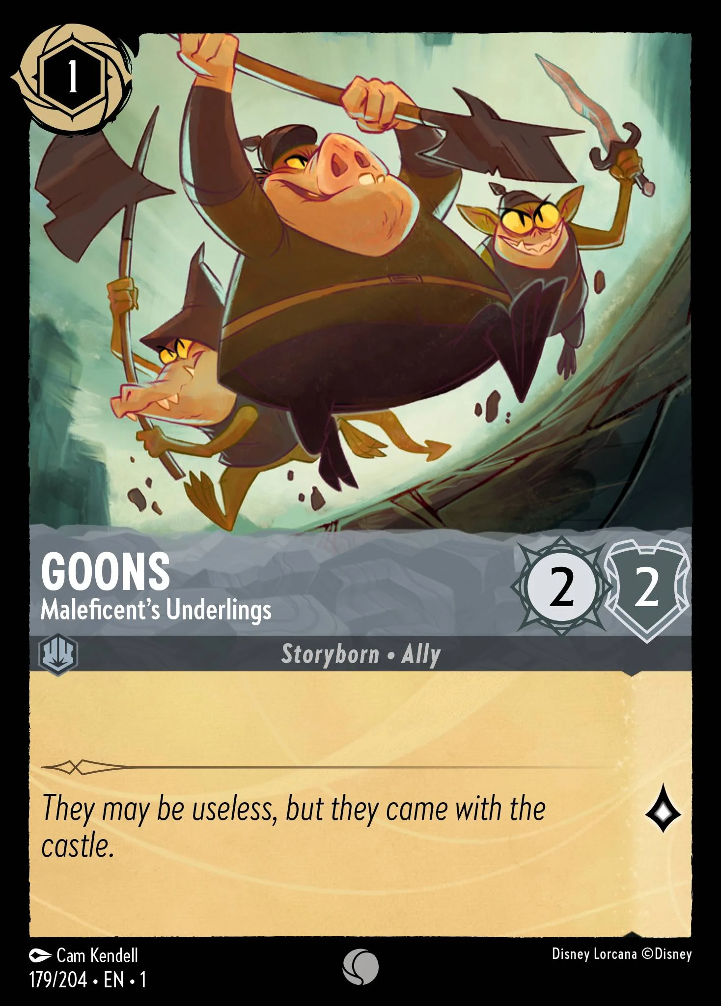 Goons - Maleficent's Underlings 179/204 from The First Chapter