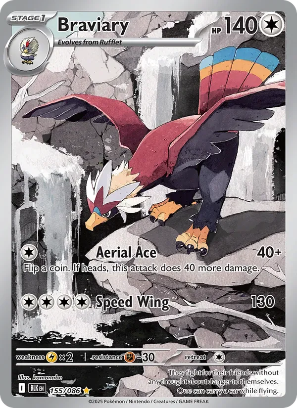 Braviary 155/86 from Black Bolt