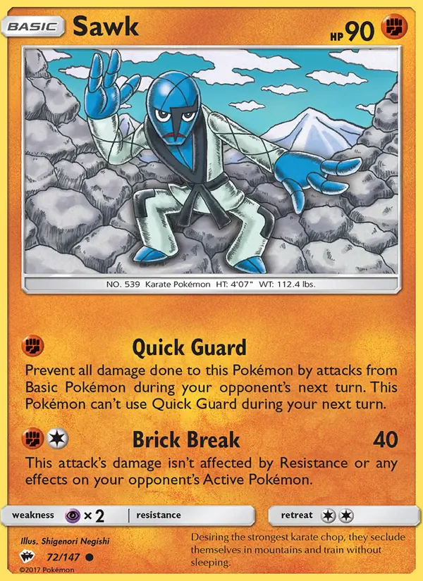 Sawk 72/147 from Burning Shadows