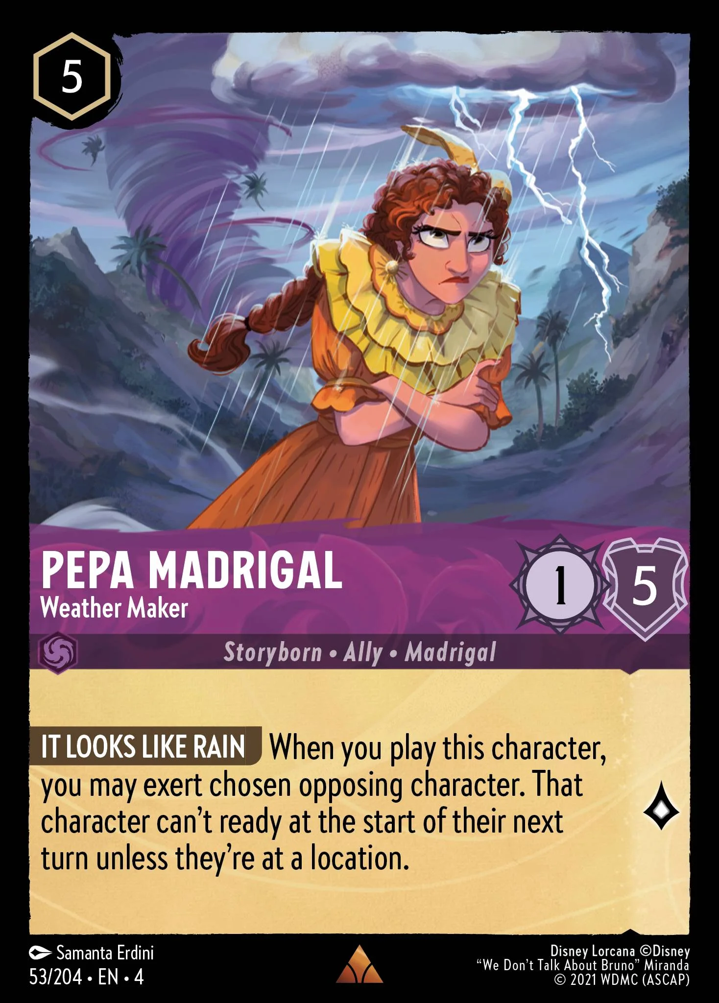 Pepa Madrigal - Weather Maker 53/204 from Ursula's Return