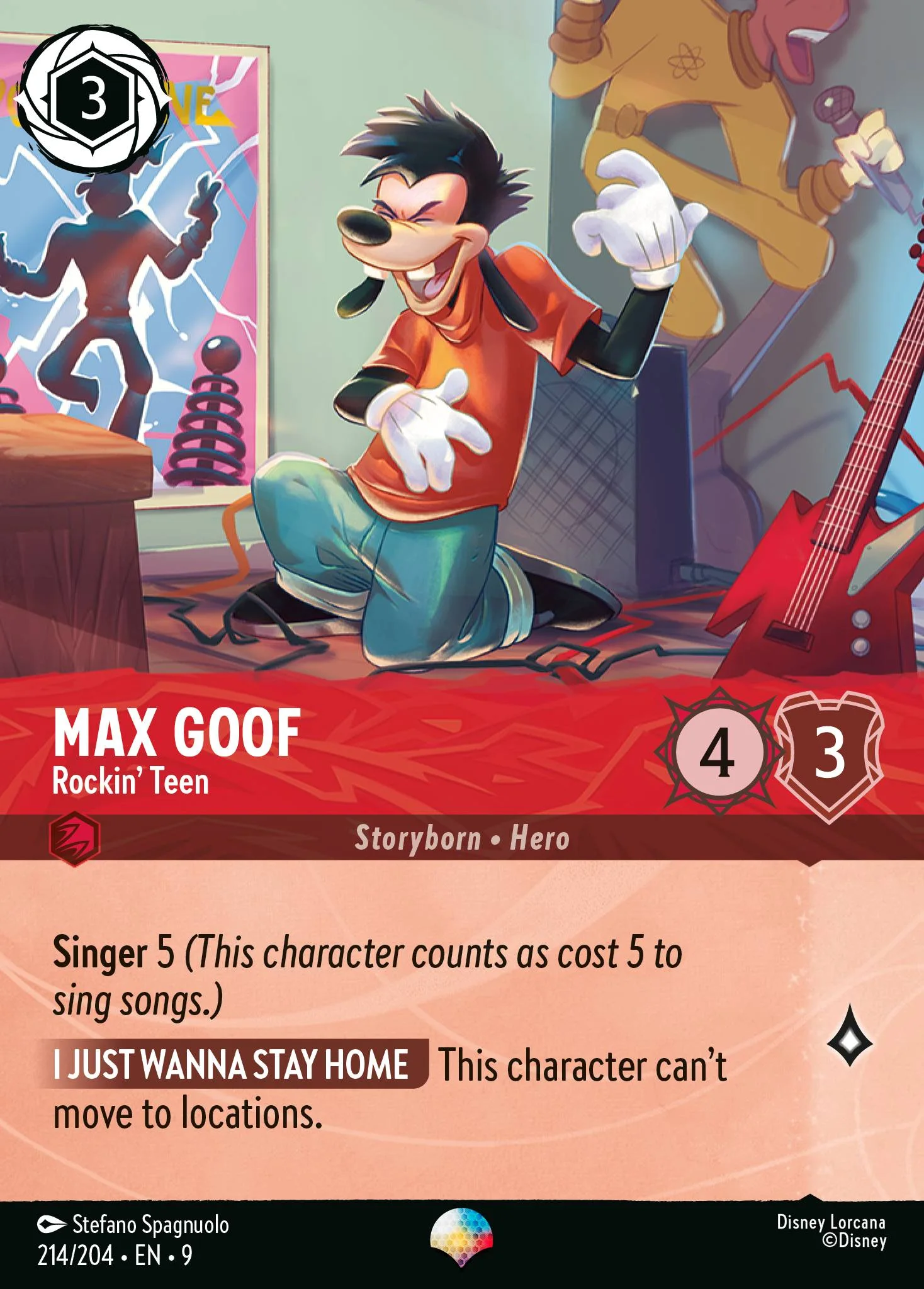 Max Goof - Rockin' Teen 214/204 from Fabled