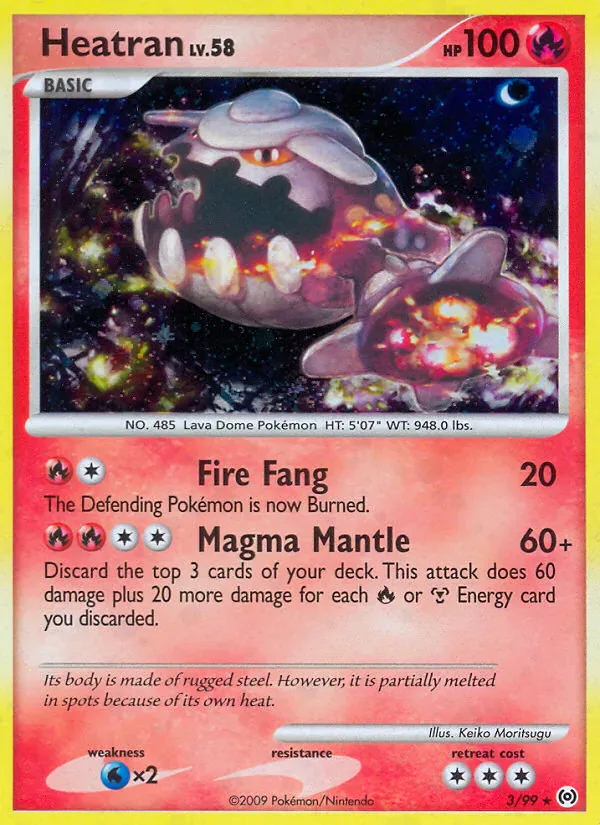 Heatran 3/99 from Arceus