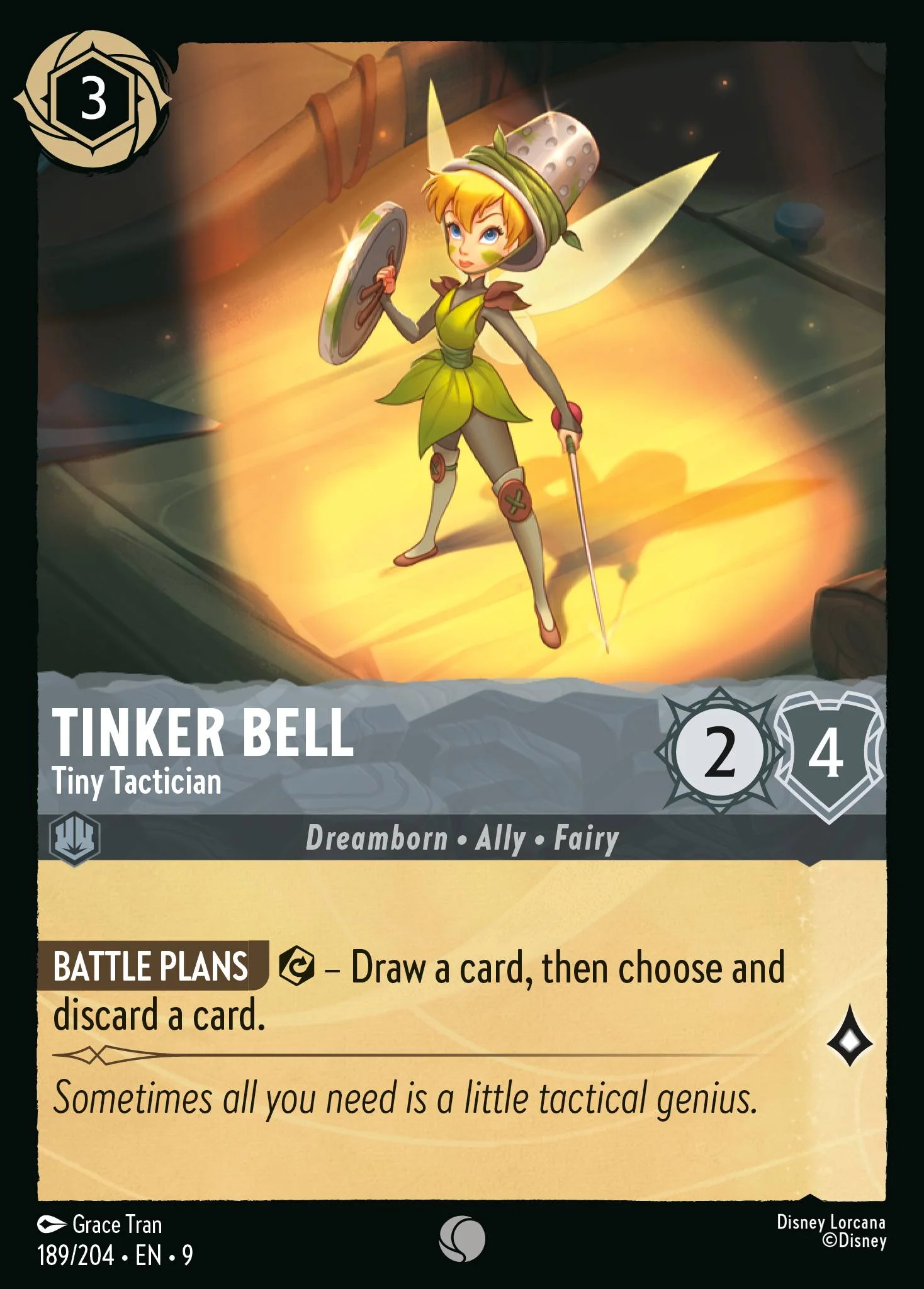 Tinker Bell - Tiny Tactician 189/204 from Fabled