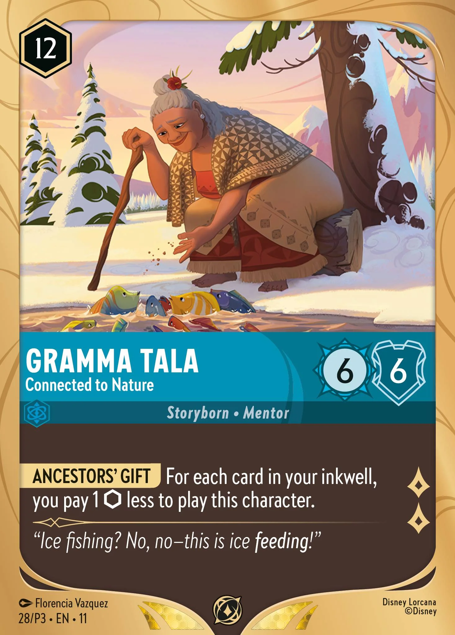 Gramma Tala - Connected to Nature 28/P3 from Winterspell