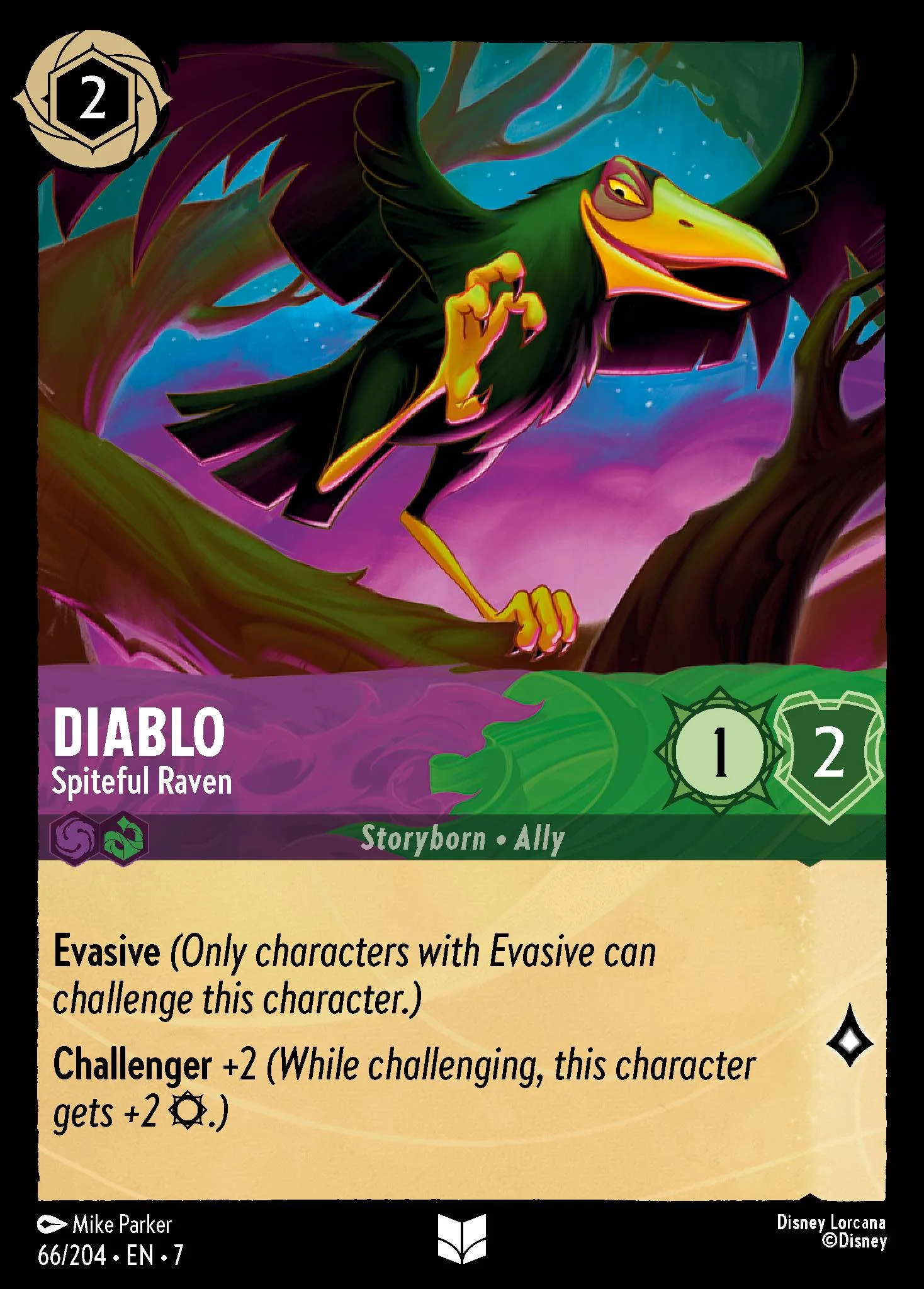 Diablo - Spiteful Raven 66/204 from Archazia's Island