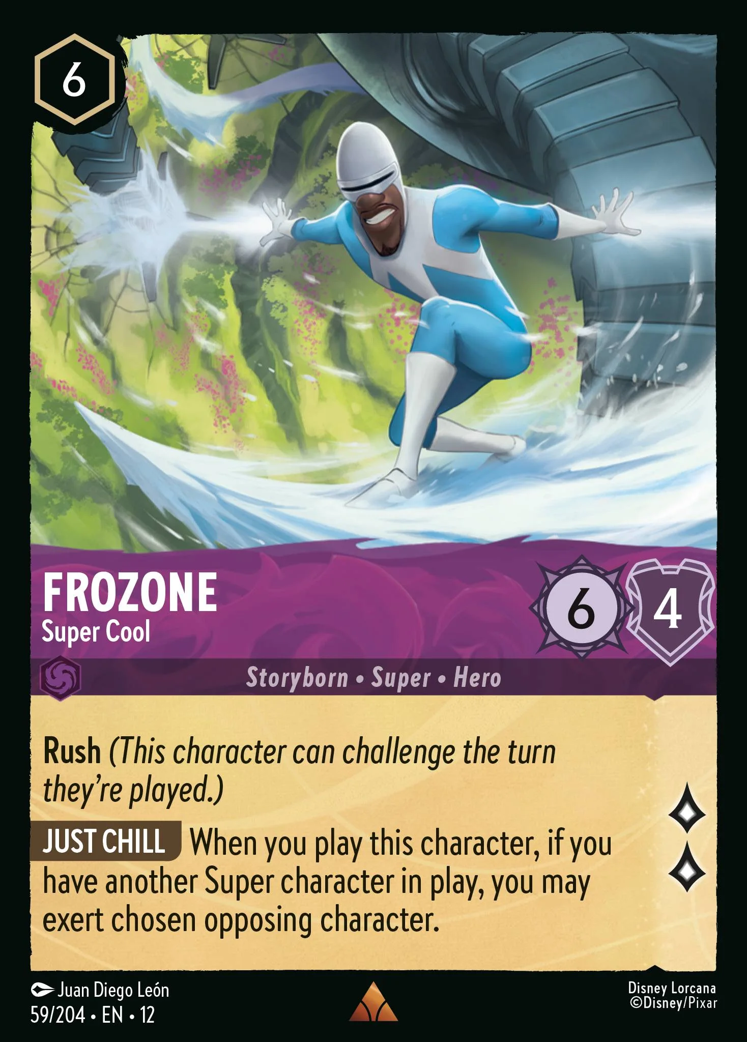 Frozone - Super Cool 59/204 from Wilds Unknown
