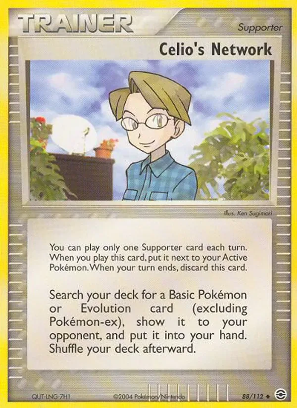 Celio's Network 88/112 from EX FireRed & LeafGreen