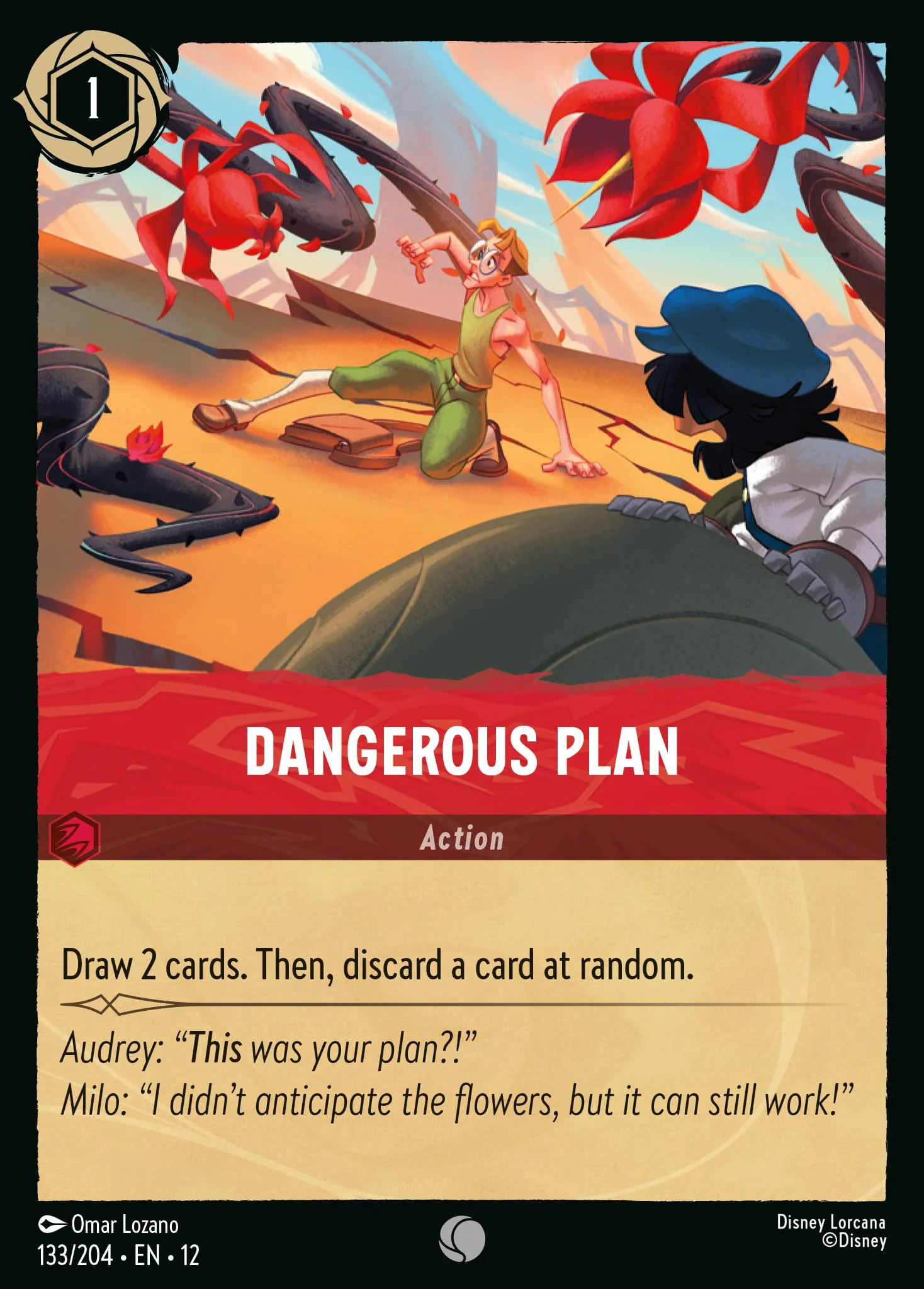 Dangerous Plan 133/204 from Wilds Unknown