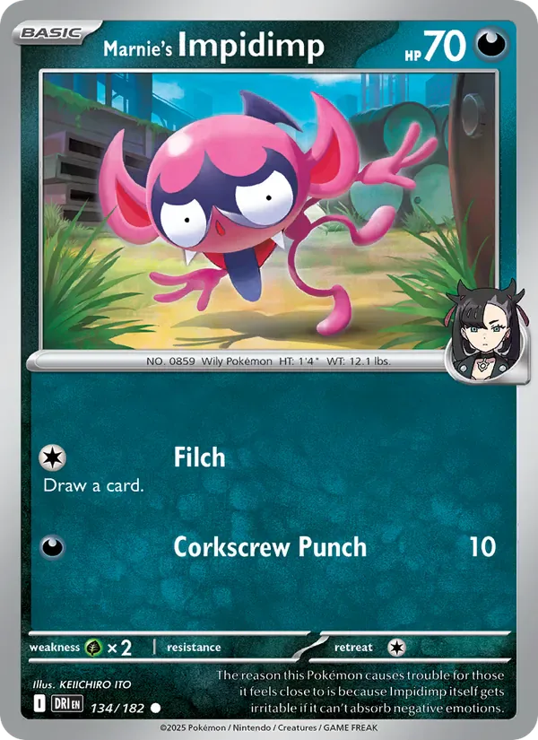 Marnie's Impidimp 134/182 from Destined Rivals