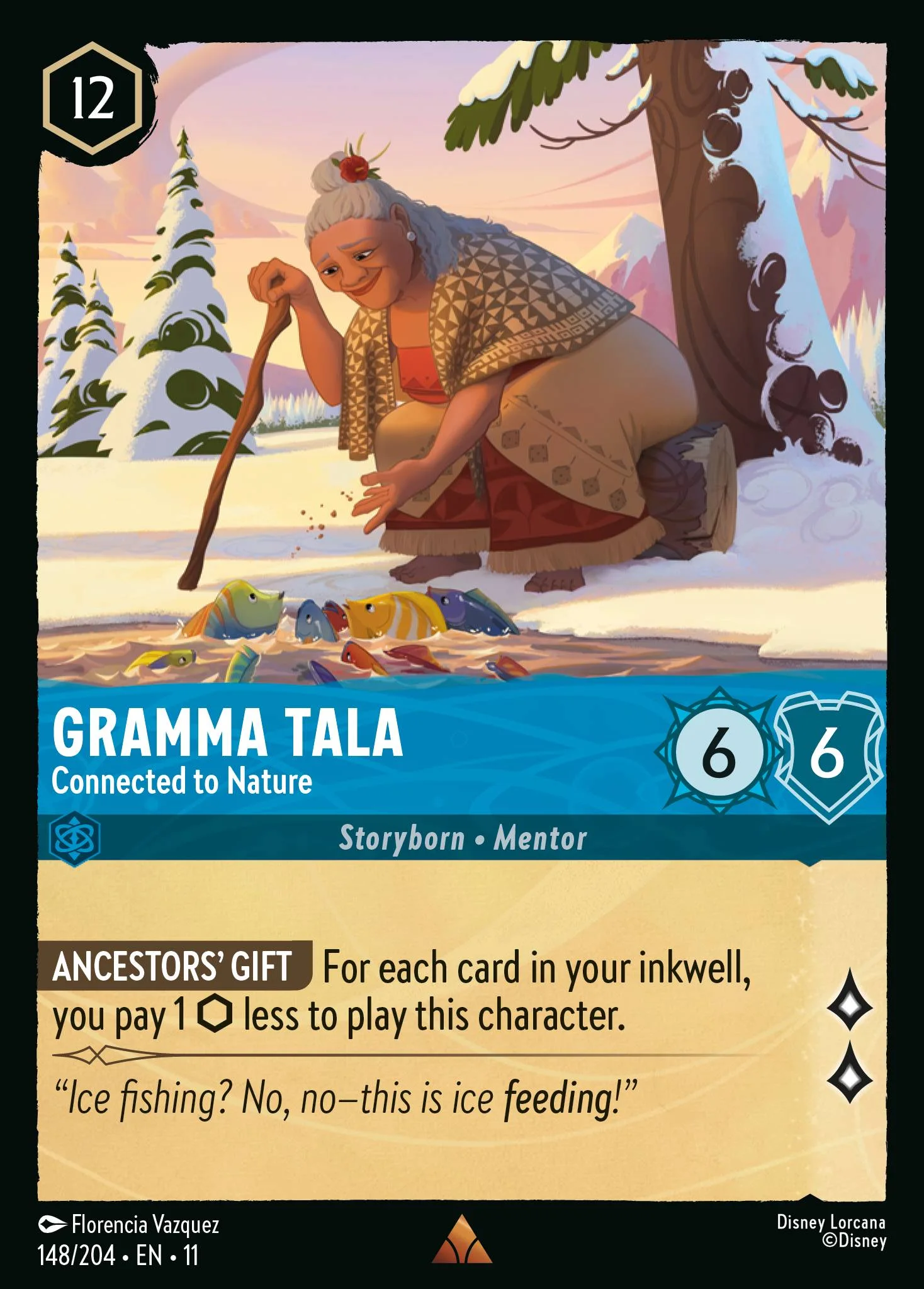 Gramma Tala - Connected to Nature 148/204 from Winterspell