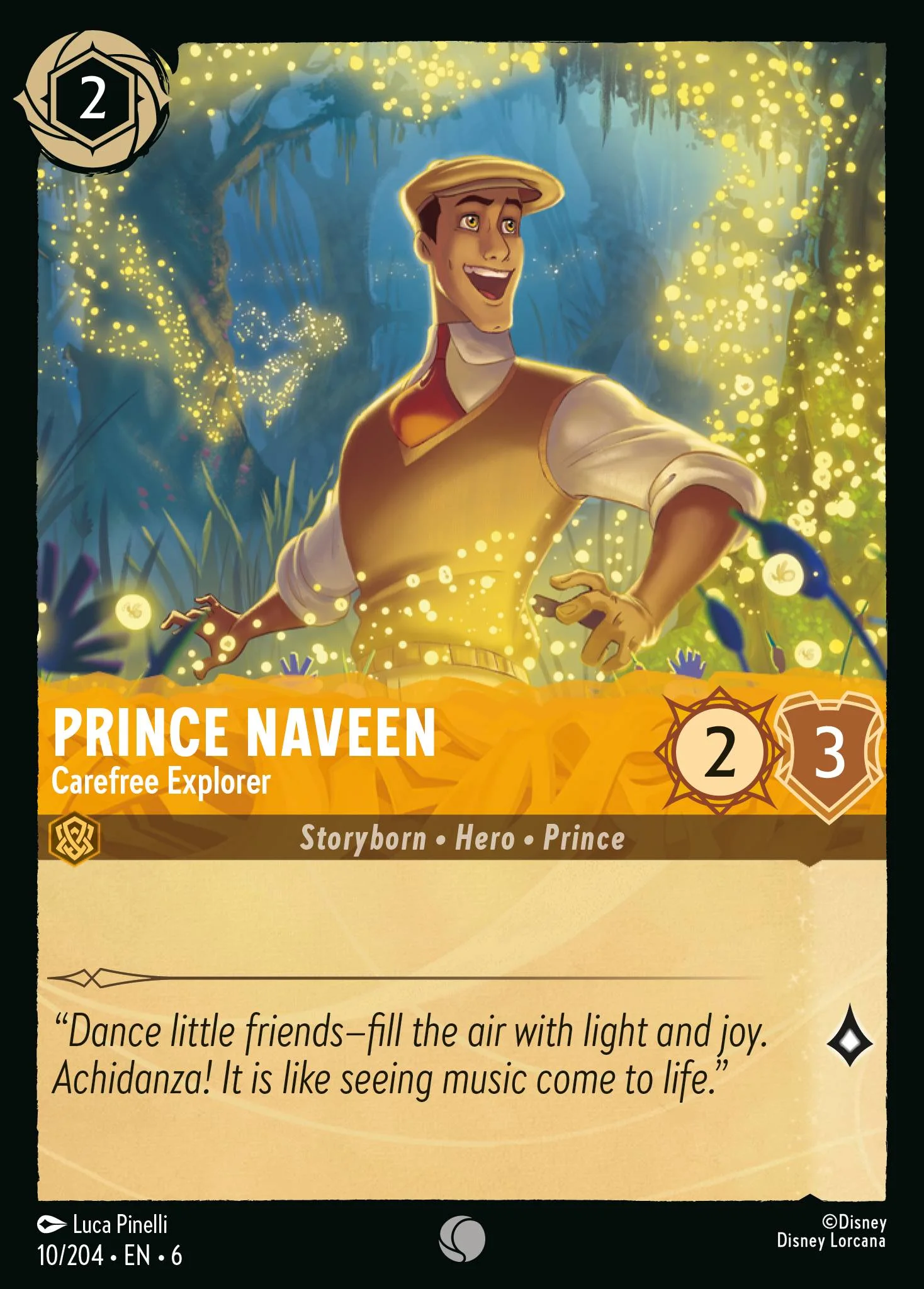Prince Naveen - Carefree Explorer 10/204 from Azurite Sea