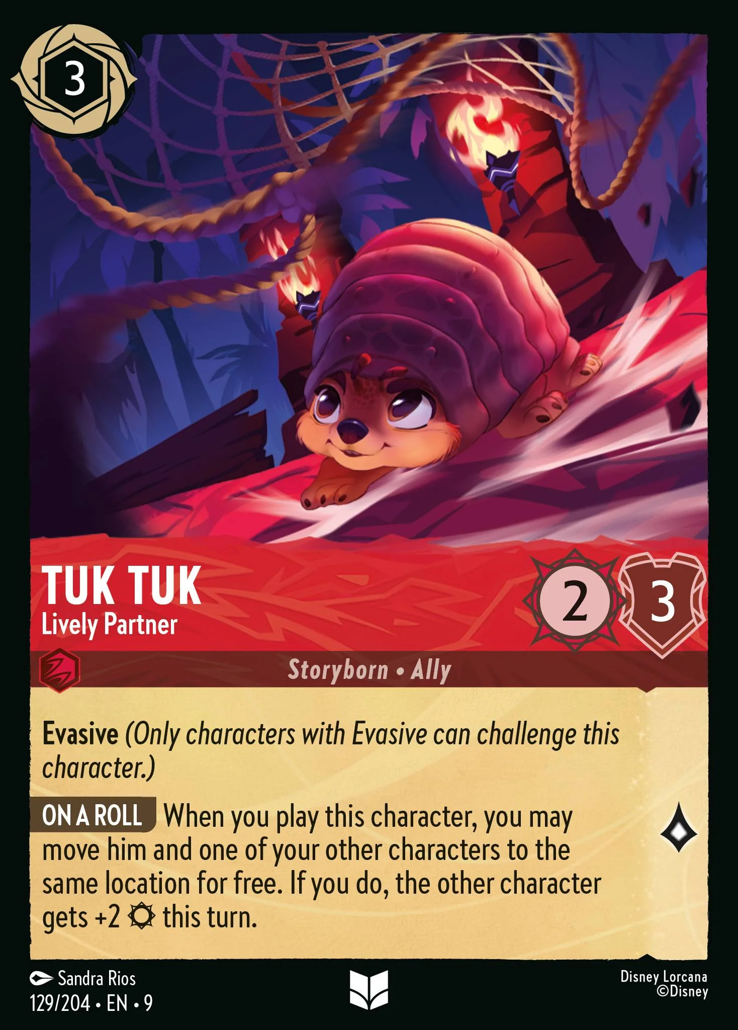 Tuk Tuk - Lively Partner 129/204 from Fabled