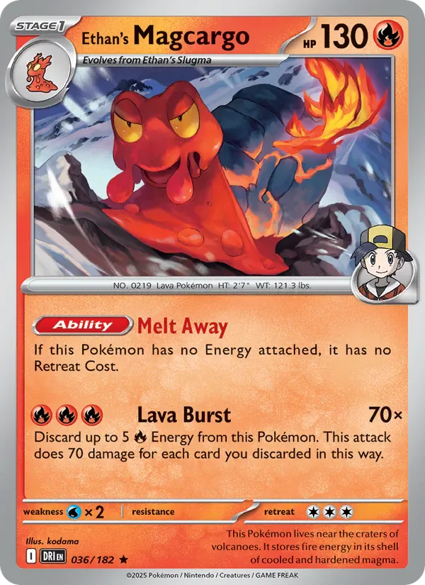 Ethan's Magcargo 036/182 from Destined Rivals