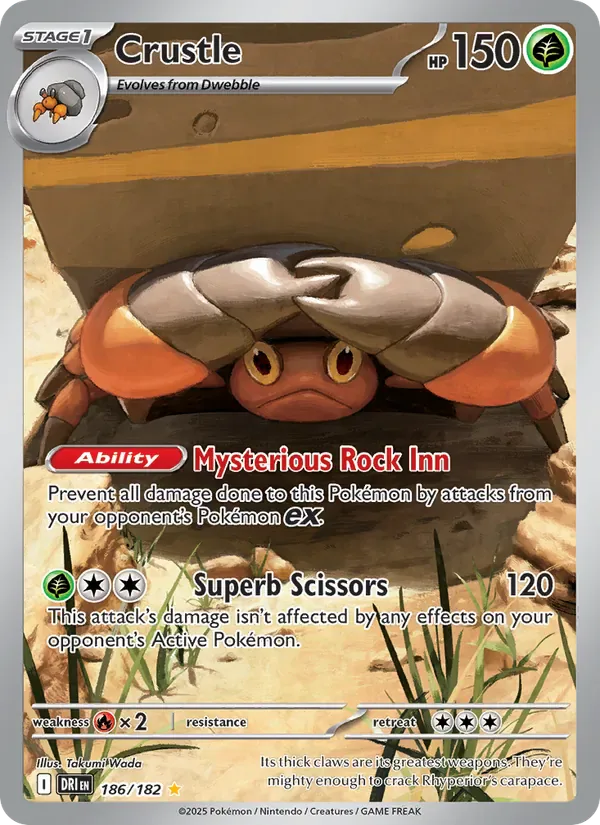Crustle 186/182 from Destined Rivals