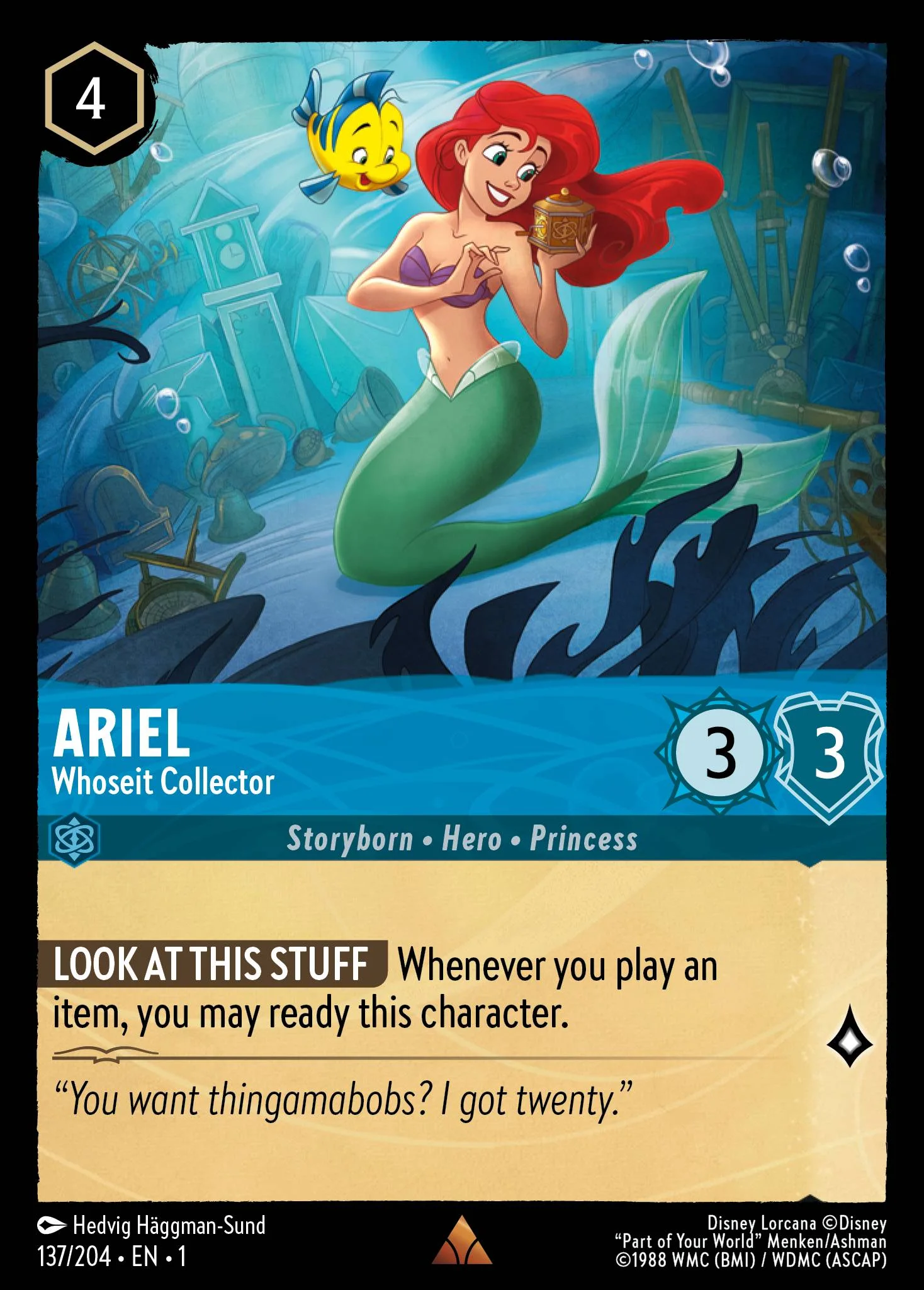 Ariel - Whoseit Collector 137/204 from The First Chapter