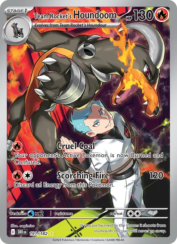 Team Rocket's Houndoom 191/182 from Destined Rivals