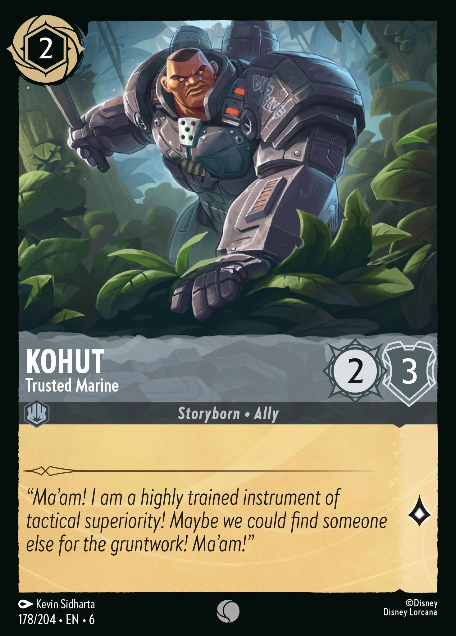 Kohut - Trusted Marine 178/204 from Azurite Sea