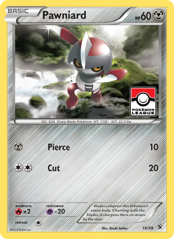 Pawniard 19/39 from Kalos Starter Set