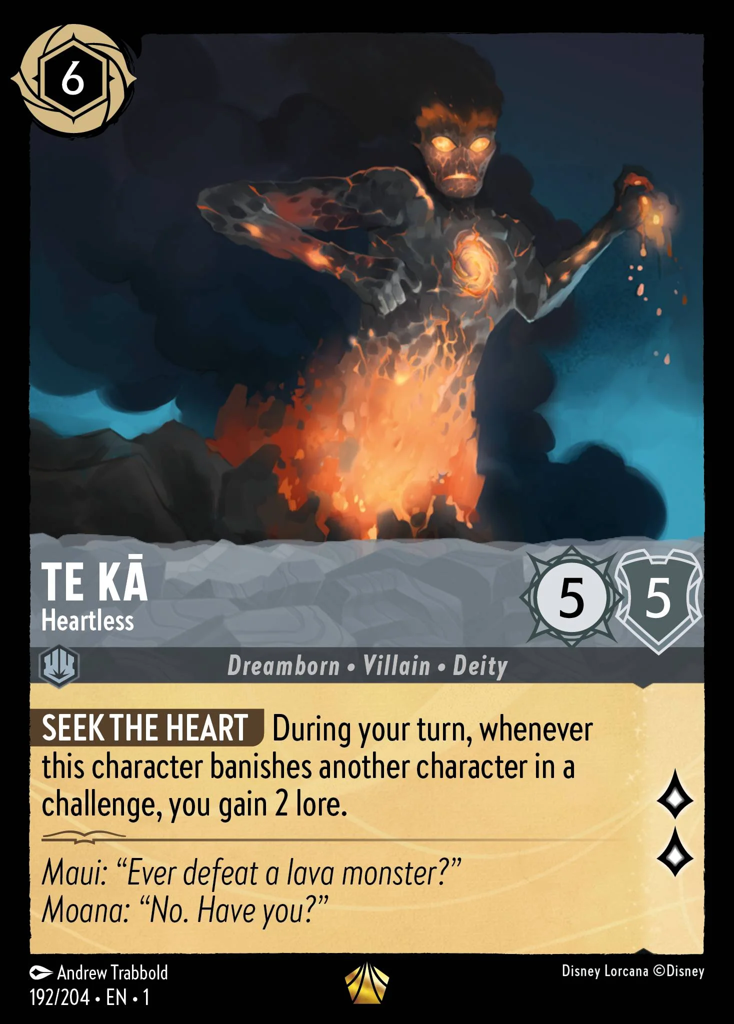 Te Kā - Heartless 192/204 from The First Chapter