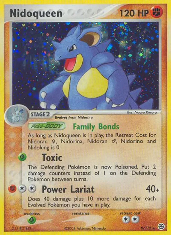 Nidoqueen 9/112 from EX FireRed & LeafGreen