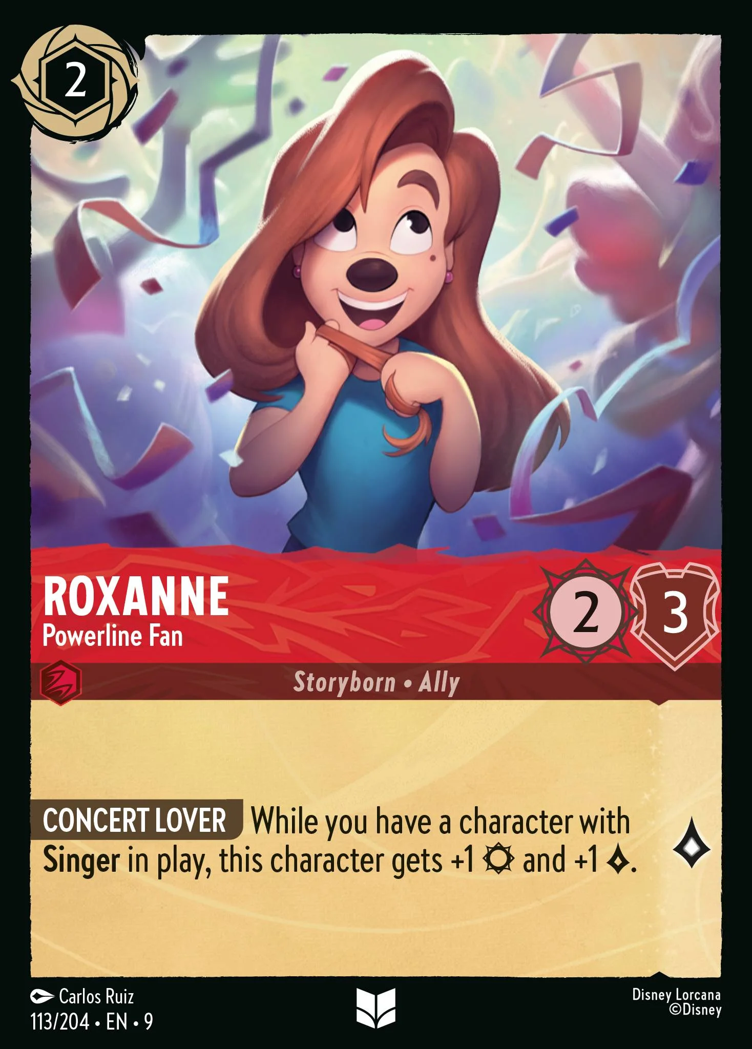 Roxanne - Powerline Fan 113/204 from Fabled