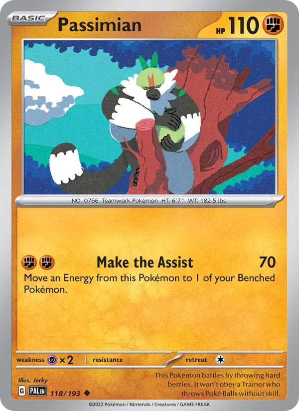 Passimian 118/193 from Paldea Evolved