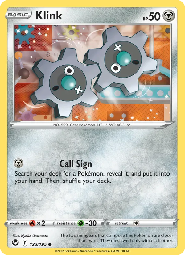Klink 123/195 from Silver Tempest