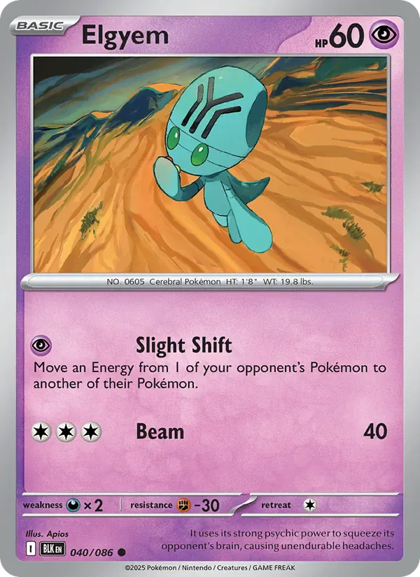 Elgyem 040/86 from Black Bolt
