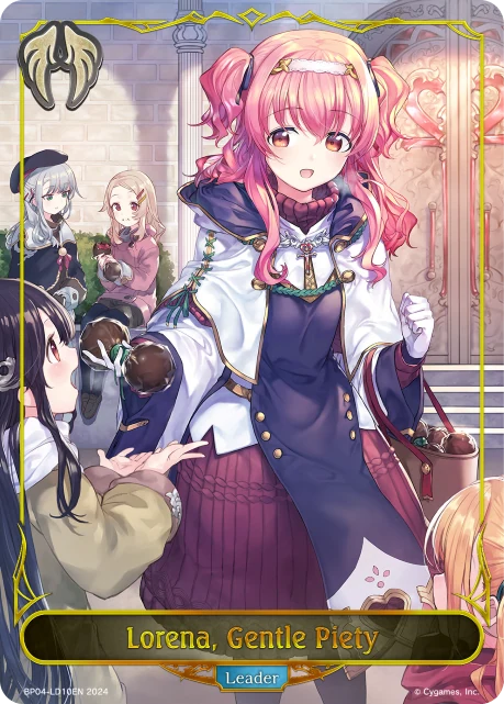 Lorena, Gentle Piety BP04-LD10EN Shadowverse: Evolve card