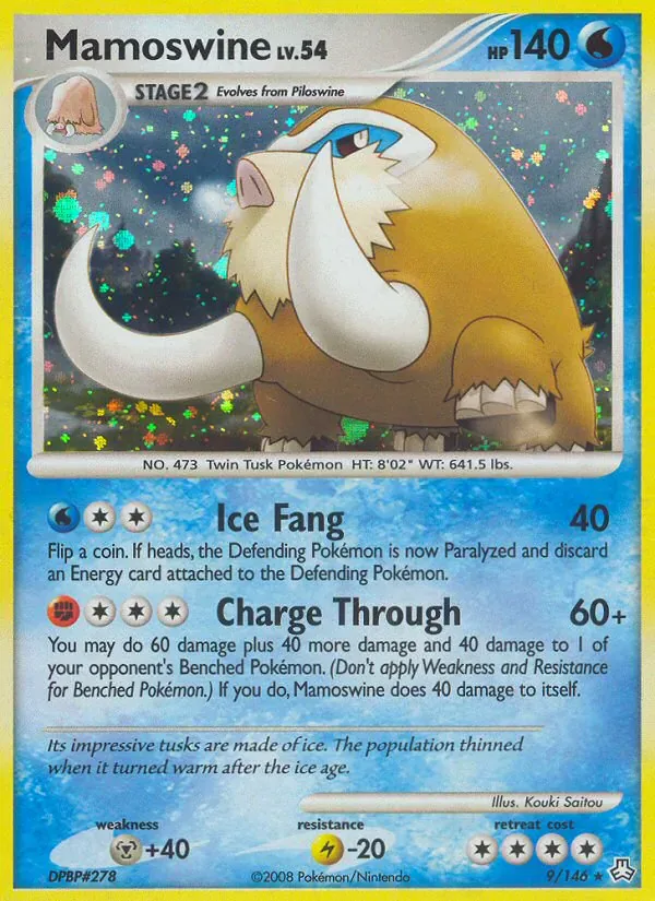 Mamoswine 9/146 from Legends Awakened