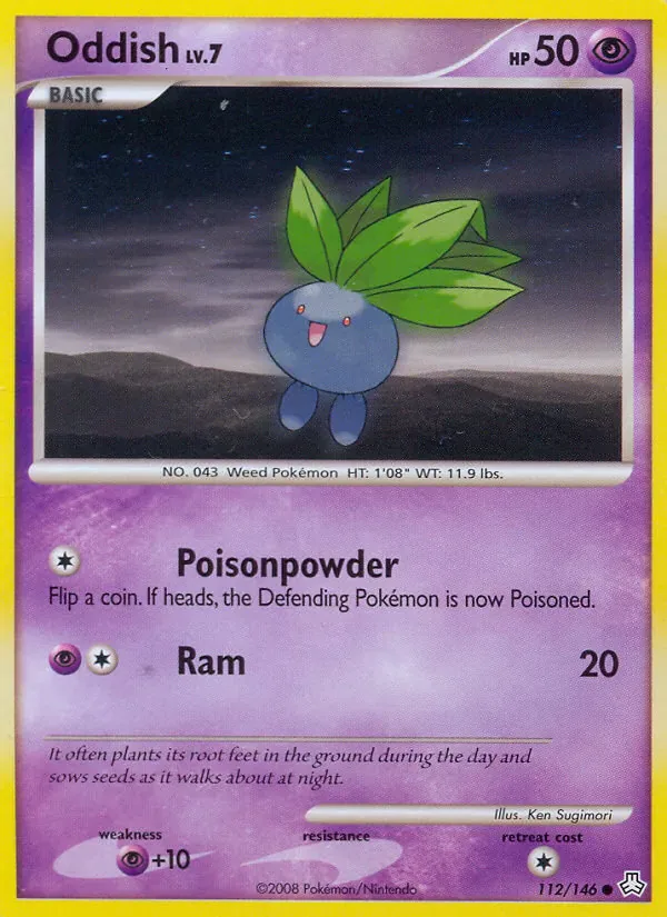 Oddish 112/146 from Legends Awakened