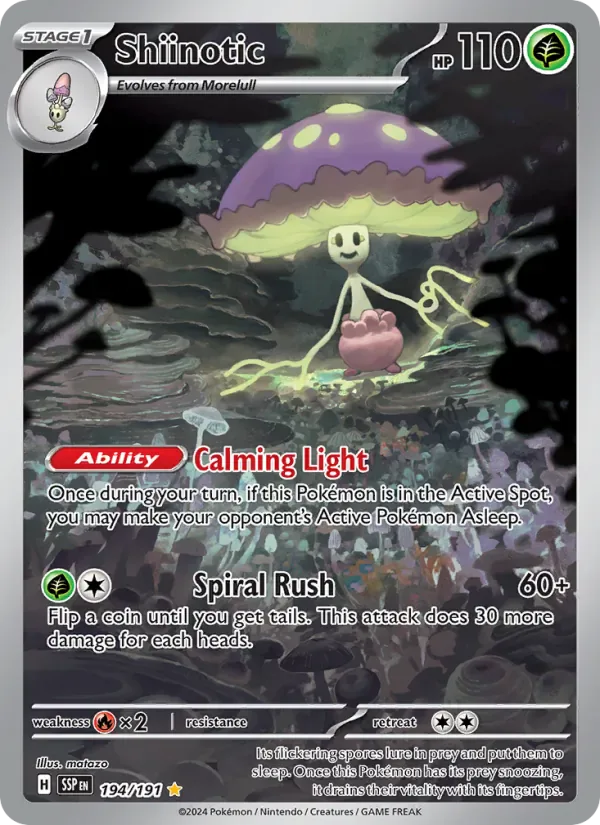 Shiinotic 194/191 from Surging Sparks