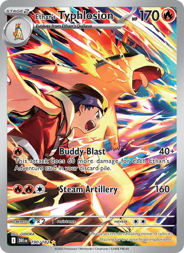Ethan's Typhlosion 190/182 from Destined Rivals