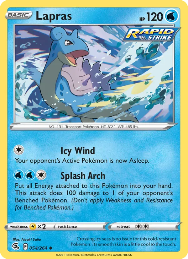 Lapras 54/264 from Fusion Strike