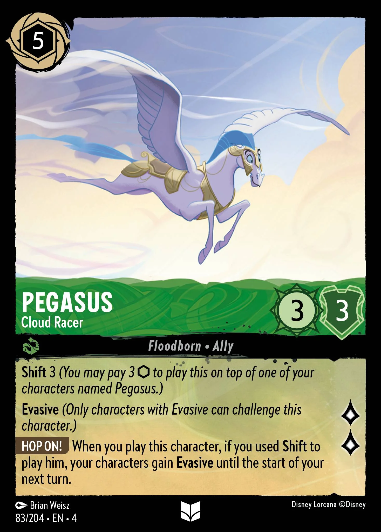 Pegasus - Cloud Racer 83/204 from Ursula's Return