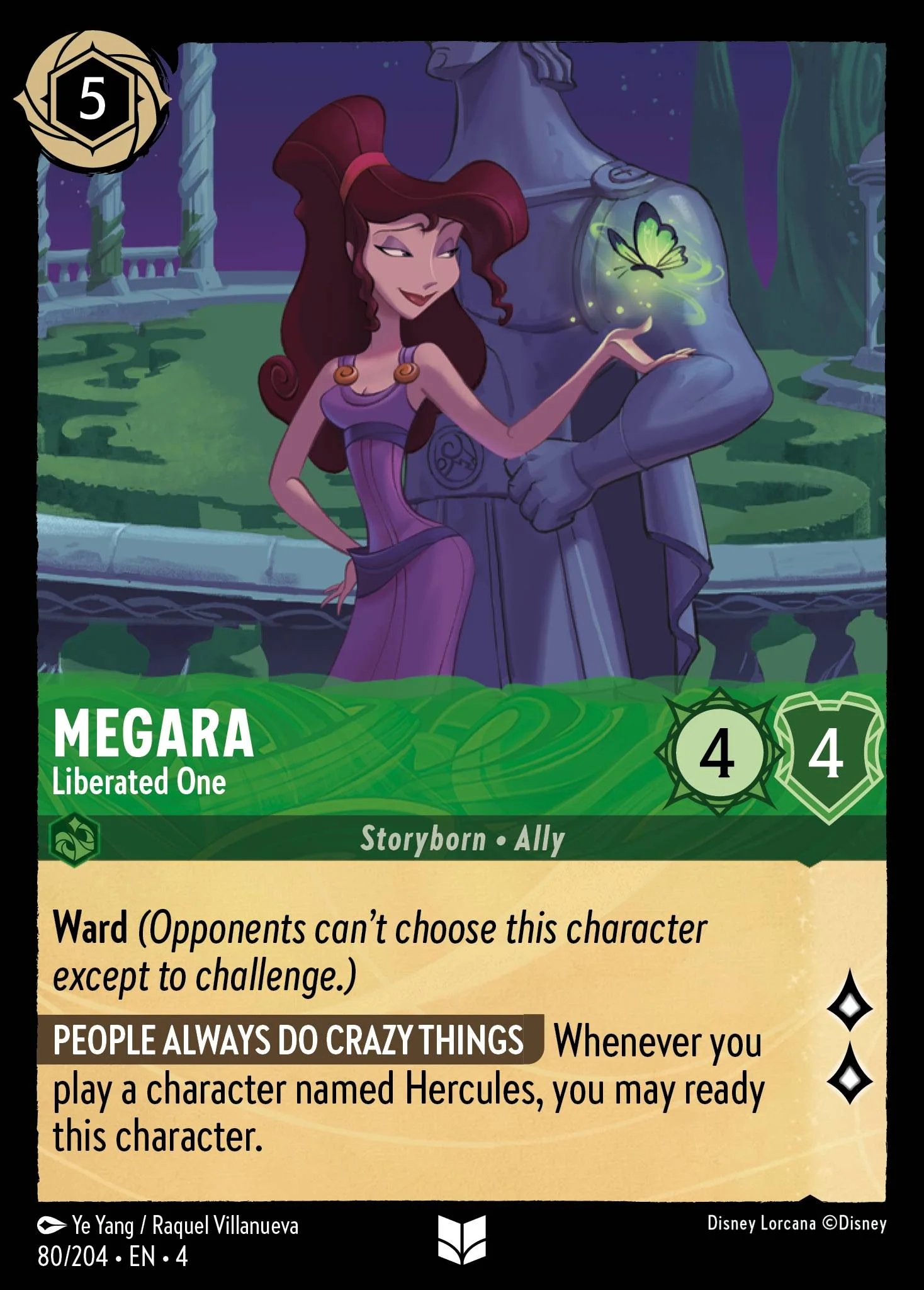 Megara - Liberated One 80/204 from Ursula's Return