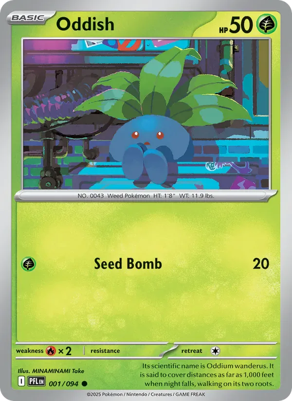 Oddish 001/94 from Phantasmal Flames