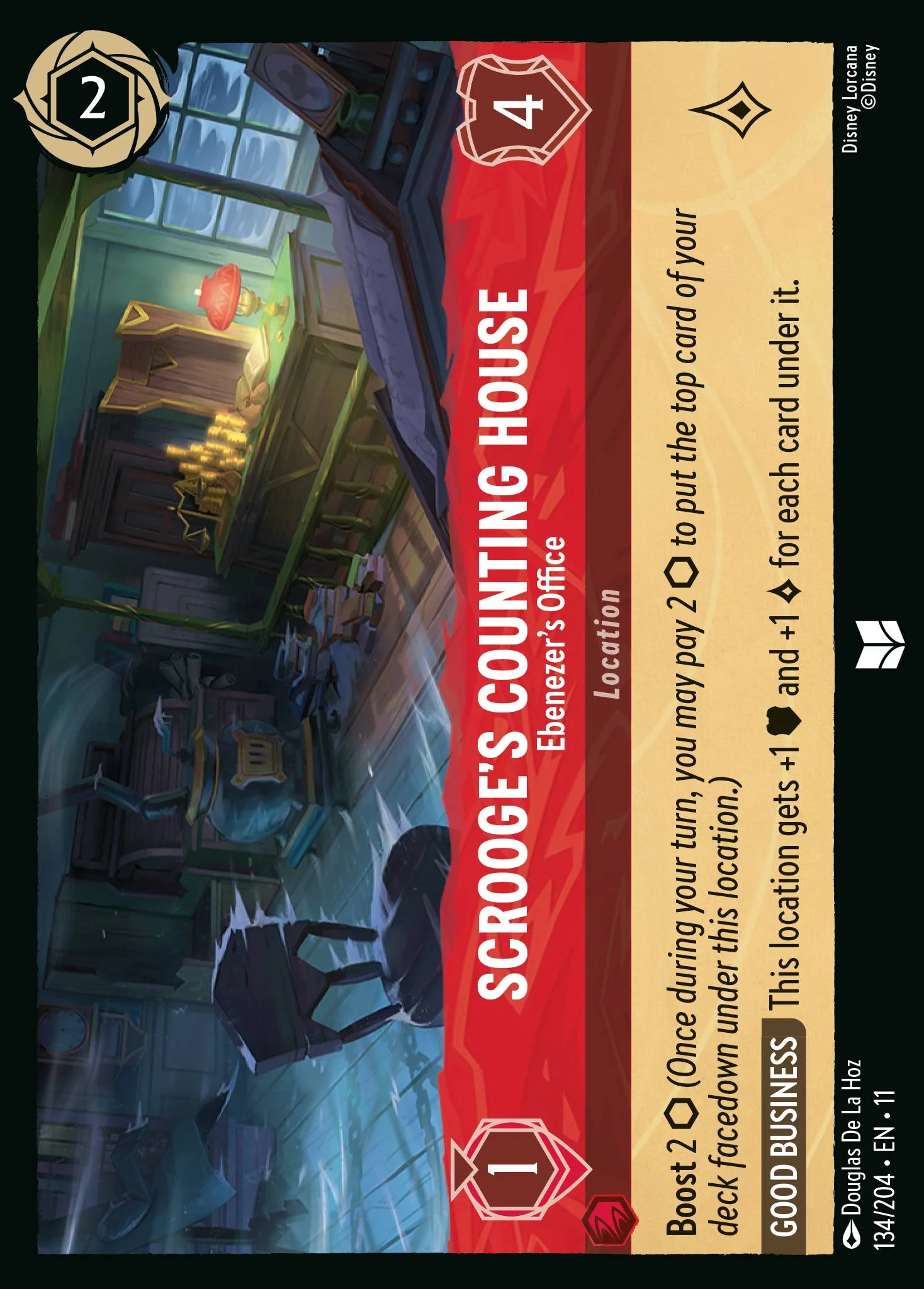 Scrooge's Counting House - Ebenezer's Office 134/204 from Winterspell