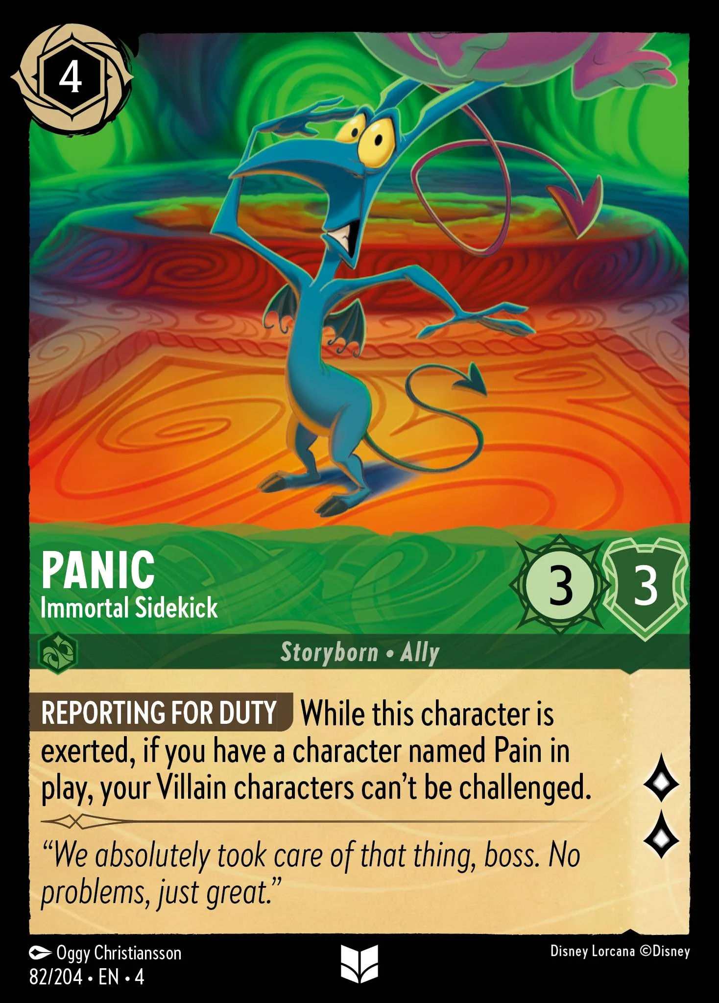 Panic - Immortal Sidekick 82/204 from Ursula's Return