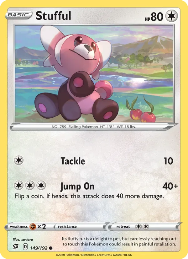 Stufful 149/192 from Rebel Clash