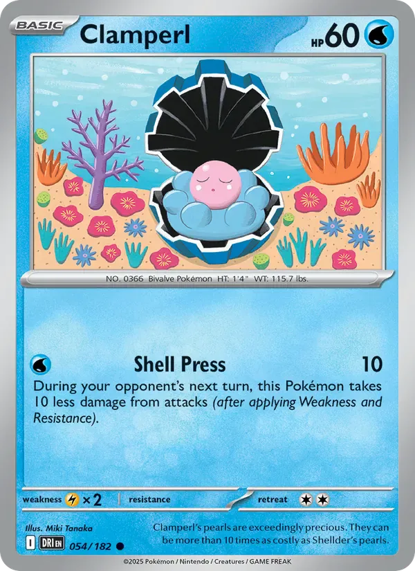 Clamperl 054/182 from Destined Rivals