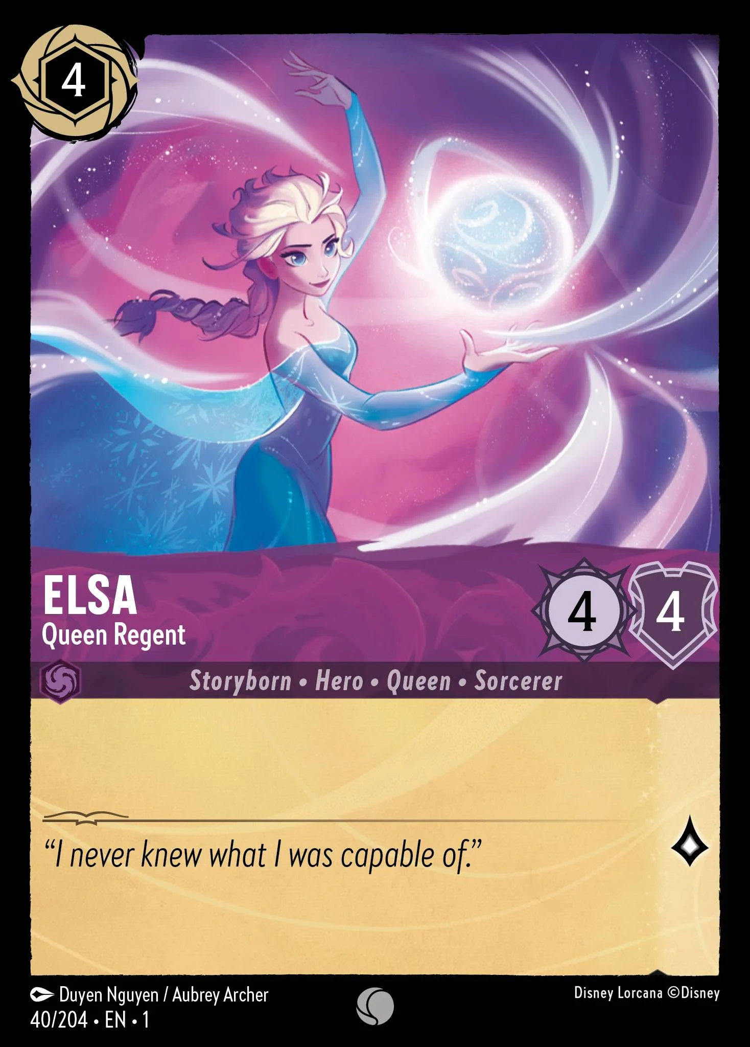 Elsa - Queen Regent 40/204 from The First Chapter