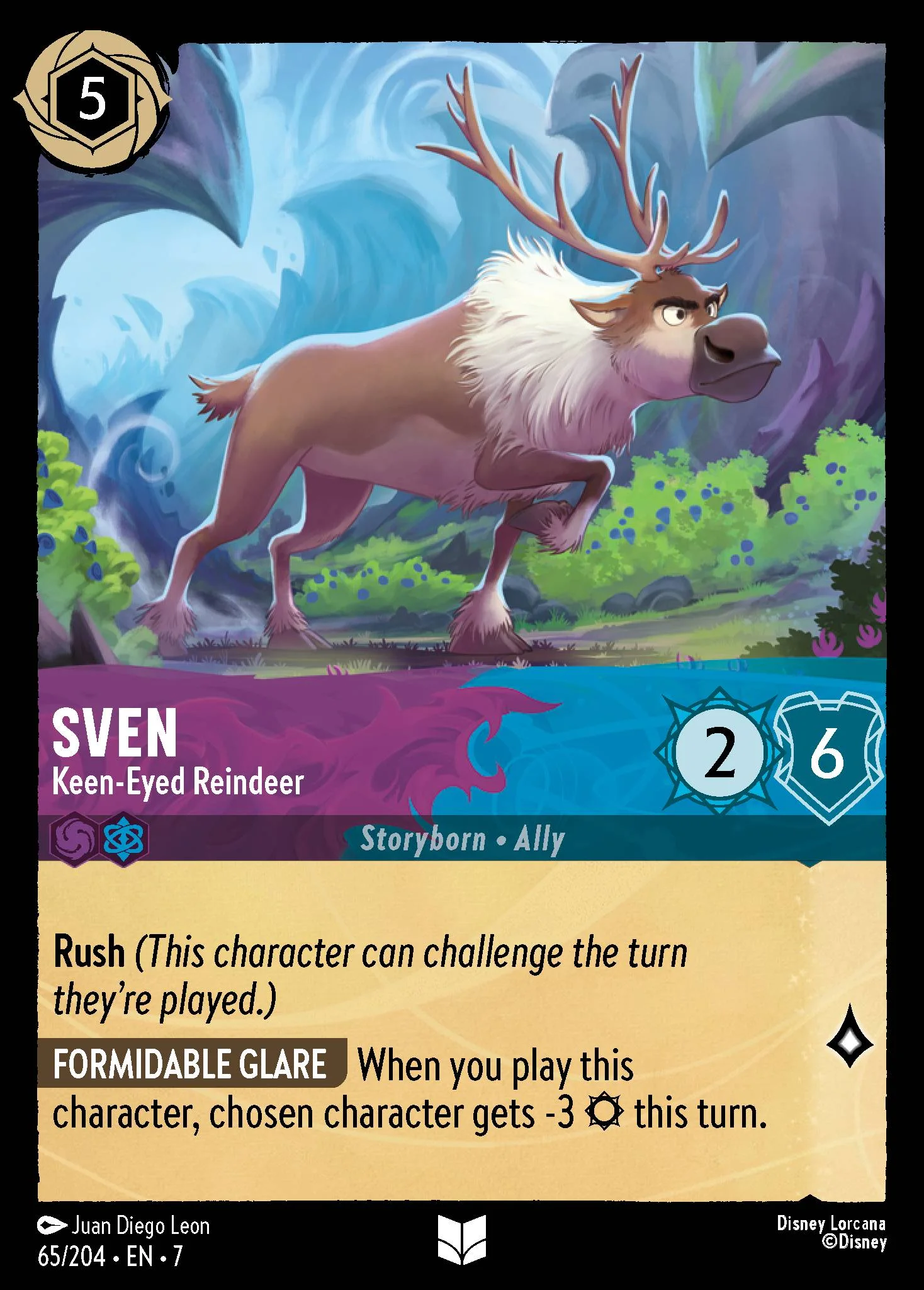 Sven - Keen-Eyed Reindeer 65/204 from Archazia's Island