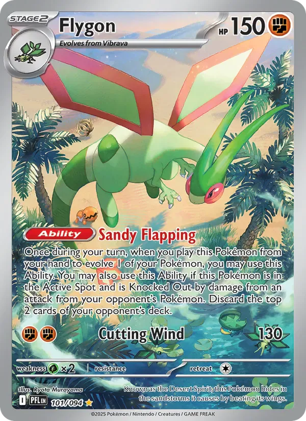 Flygon 101/94 from Phantasmal Flames